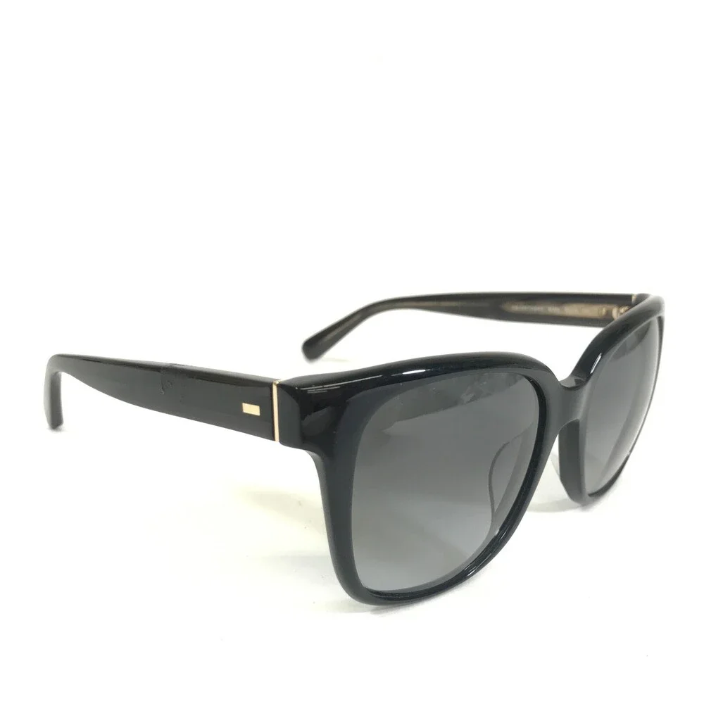 Bobbi Brown Sunglasses THE GRETCHEN/S 8079O Black Thick Rim Frames Black Lenses